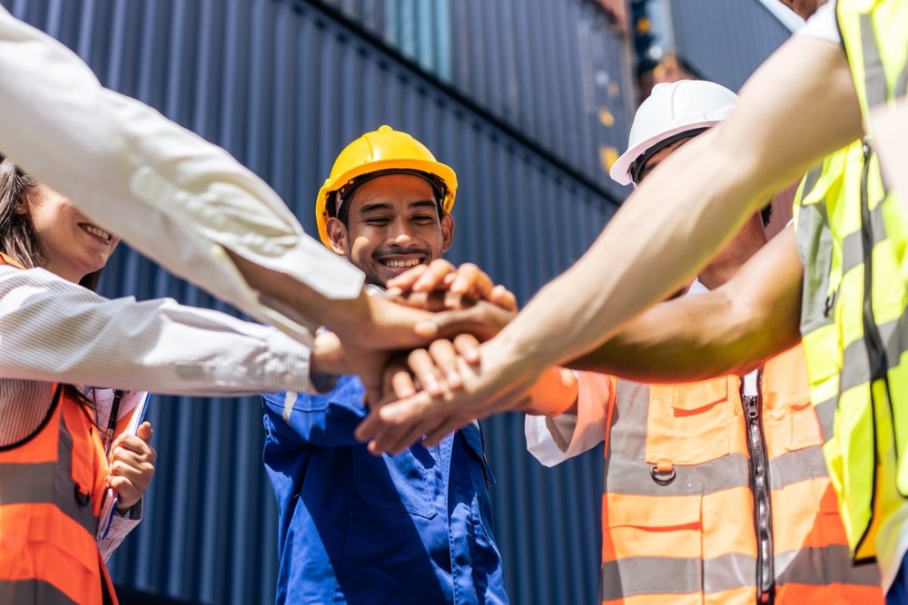 Trabajadores.